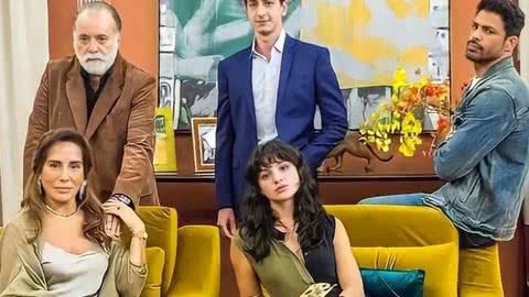 Caio (Cauã Reymond), irmão de Daniel (Johnny Massaro), briga com o irmão ao jogar na cara acontecimentos passados de sua mãe - Imagem: reprodução redes sociais