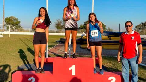 Time Praia Grande ganha medalhas nos Jogos Abertos da Juventude - Imagem: reprodução Prefeitura de Praia Grande