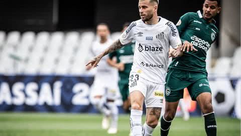 Santos vence Goiás com pênalti e acaba com jejum de 12 jogos - Imagem: reprodução Twitter