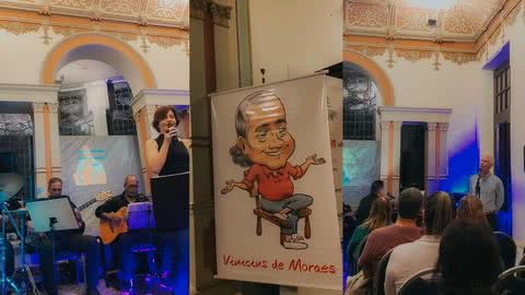 Registros de uma apresentação na Pinacoteca Benedicto Calixto, em Santos - Imagem: Instagram