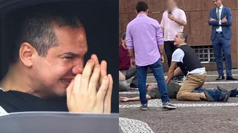 O idoso foi morto com uma voadora após atravessar a Rua Pirajá da Silva,, no bairro Aparecida - Imagem: Divulgação/ G1