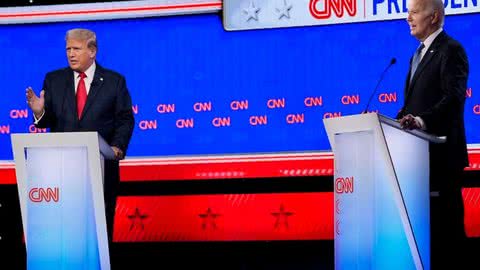 O debate lembrou o embate entre John Kennedy e Richard Nixon, em 1960 - Imagem: Redes Sociais