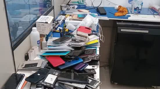 Quatro dos nove municípios da Baixada Santista, estão na lista das 50 cidades brasileiras com maiores taxas de roubo e furto de celulares - Imagem: Reprodução/Policia Civil