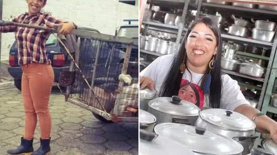 Danielle Carvalho inova com reciclagem e venda de panelas - Imagem: Reprodução/Arquivo Pessoal