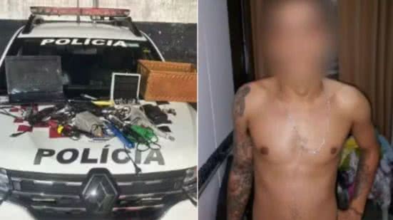 Criminoso é preso após quadrilha fazer refém uma adgovada - Imagem: Reprodução/ g1