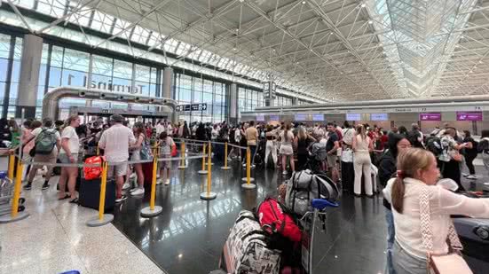 O apagão prejudicou serviços bancários e de comunicação em todo o mundo - Imagem: Divulgação/ G1