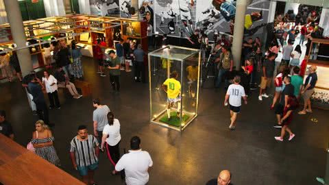 O Museu Pelé estará aberto terça-feira, das 10h às 17h30 - Imagem: Prefeitura de Santos