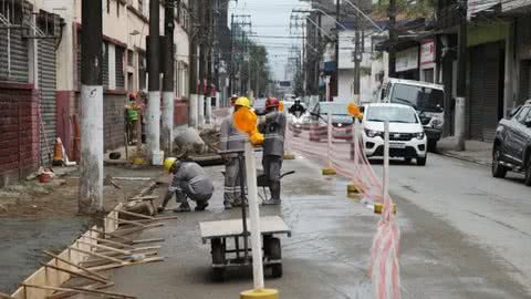 Em razão das obras, o cruzamento da rua da Constituição com a Avenida São Francisco foi interditado na última quarta-feira - Imagem: Divulgação