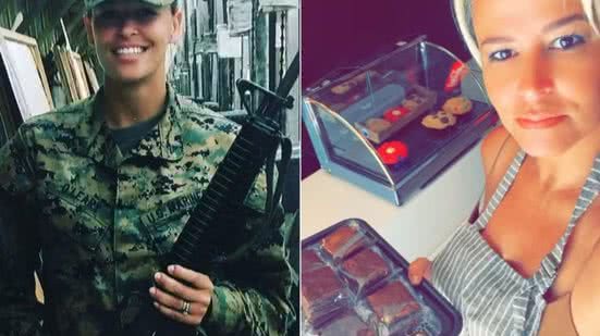 Ex-major dos EUA encontra novo propósito com loja de cookies no litoral de SP - Imagem: Reprodução/ Arquivo Pessoal/ Redes Sociais