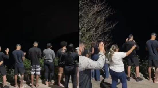 Família e amigos fazem orações a mulheres desaparecidas após naufrágio - Imagem: Reprodução/ Redes Sociais