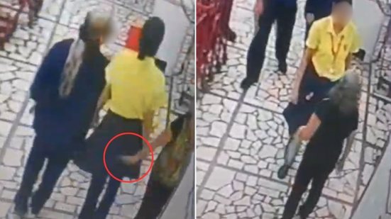 Operadora de caixa é assediada sexualmente - Imagem:Reproduão/Polícia Civil