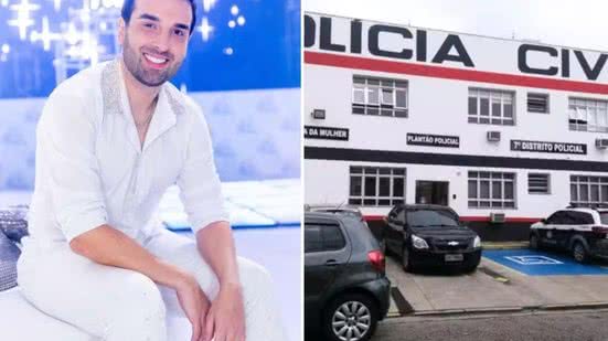 Polícia prende jovem em flagrante após tentativa de roubo e disparos contra dentista em Santos - Imagem: Reprodução/ g1