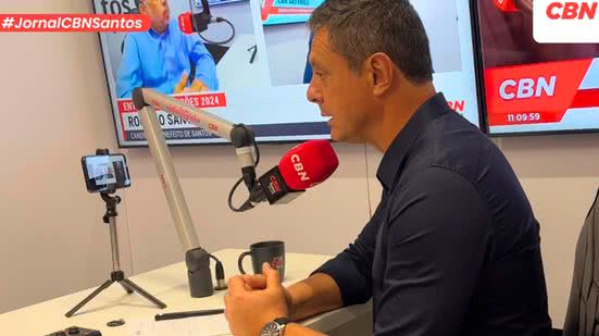 Jornal CBN Santos ocorre das 9h ao 12h, em 97.3 FM - Imagem: Divulgação