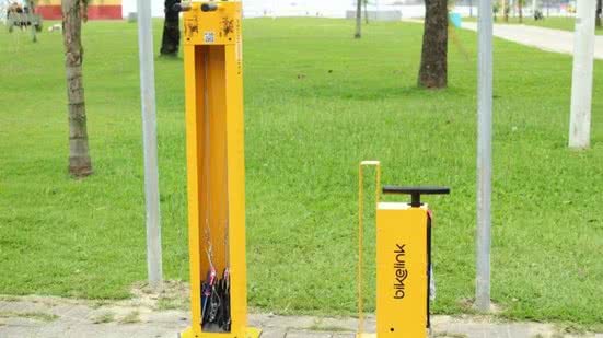 São Vicente instala novo ponto de apoio ao ciclista; confira - Imagem: Reprodução/Prefeitura de São Vicente