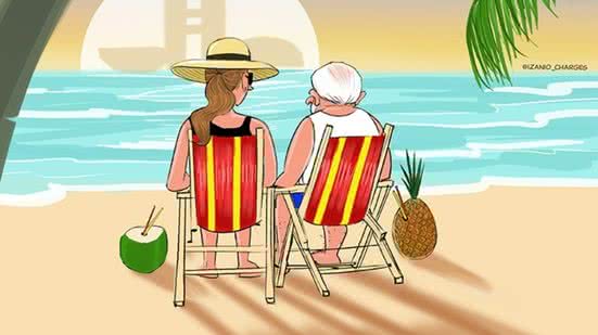 Imagem: @izanio_charges