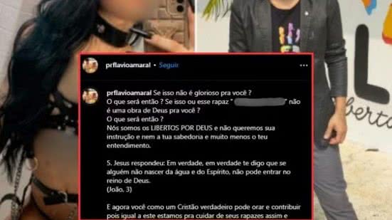 Pastor acusado por praticar transfobia é investigado pelo Ministério Público - Imagem: Reprodução/ Redes Sociais