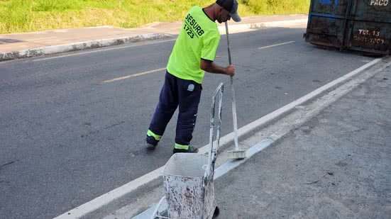 Praia Grande realiza mutirão de limpeza no Bairro Samambaia; quase 100 toneladas de lixo são retirados - Imagem: Divulgação/ Prefeitura de Praia Grande