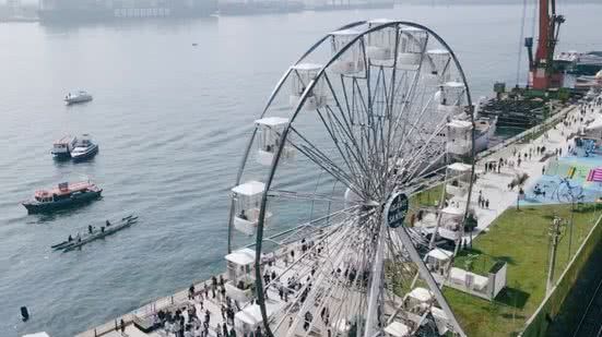 Contrato entre o Município e a empresa responsável pela roda gigante tinha prazo de 60 dias - Imagem: Divulgação/ G1