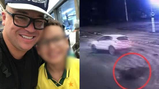 Adalto Mello com o filho - Imagem: Reprodução/Redes Sociais