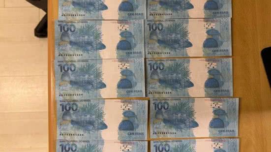 Notas falsas - Imagem: Reprodução/Polícia Federal