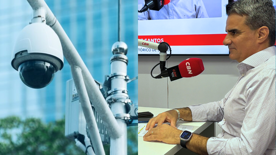 Jornal CBN Santos ocorre das 9h ao 12h, em 97.3 FM - Imagem: CBN Santos