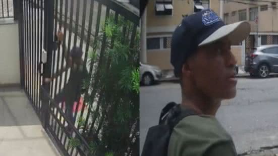 Imagens da câmera de monitoramento - Imagem: Reprodução/Arquivo Pessoal