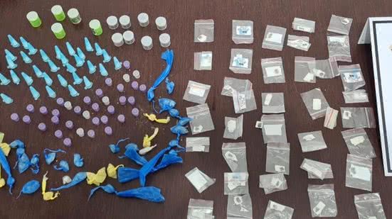 Drogas apreendidos - Imagem; Reprodução/ Polícia Civil