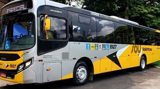 Ônibus municipal de Cubatão - Imagem: Reprodução/ PMC