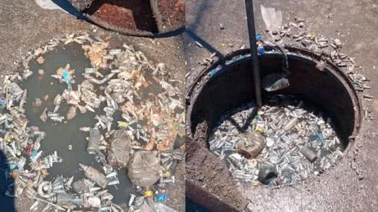 Quantidade de droga na região passou a impactar o ecossistema local - Imagem: Instagram/ @vereadorbeneditofurtado