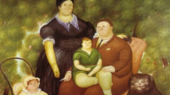 Cena de família (1969), de Fernado Botero - Imagem: Divulgação