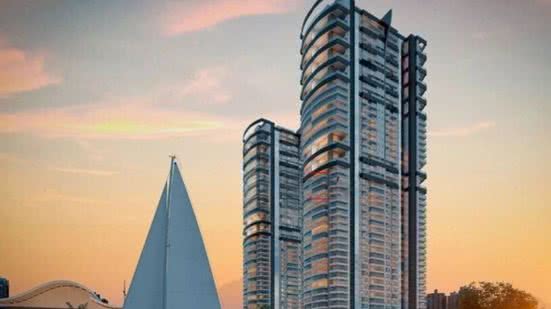 Localizado na Ponta da Praia, o Residencial Navegantes promete comodidades modernas e conforto para seus moradores. - Imagem: Divulgação