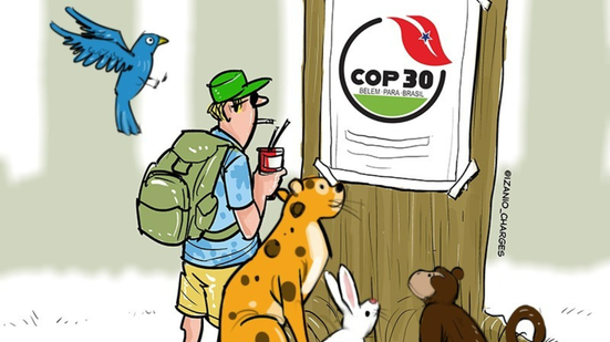 Imagem: @izanio_charges