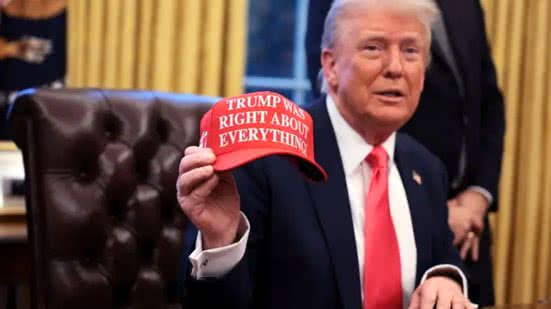 Trump está apenas no início de seu governo, e muita água vai rolar por baixo dessa ponte - Imagem: Getty Images