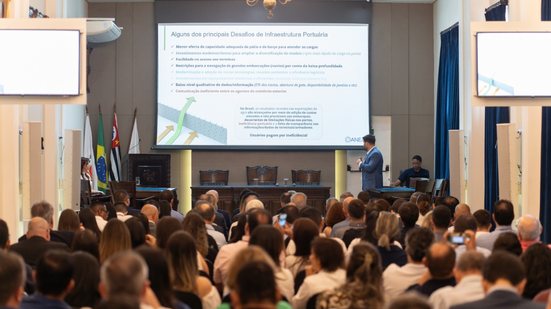 evento visa fortalecer a integração entre os participantes do setor, evidenciando a relevância do Porto de Santos para as exportações de commodities - Imagem: Divulgação