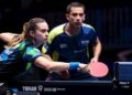 Calderano e Bruna Takahashi vão às quartas de duplas mistas na Suécia