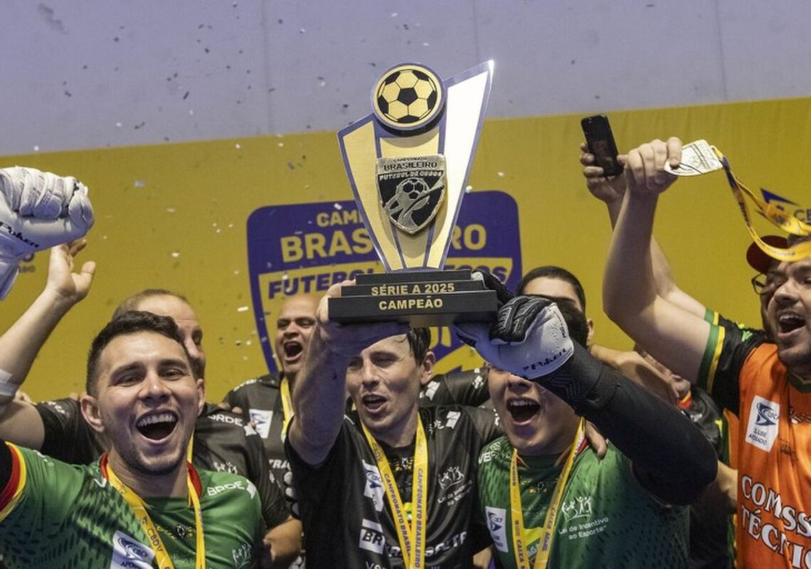 AGAFUC conquista octacampeonato do Brasileiro de futebol de cegos