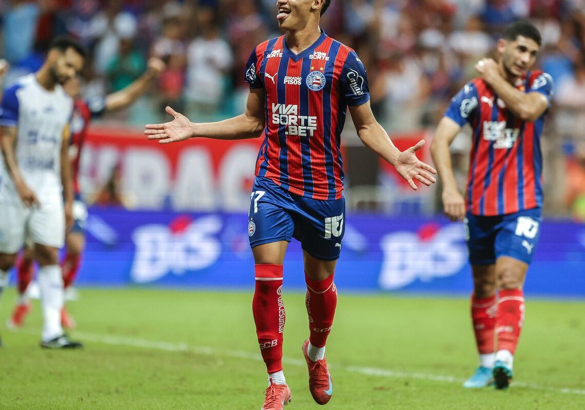 Bahia goleia Confiança e garante pentacampeonato da Copa do Nordeste