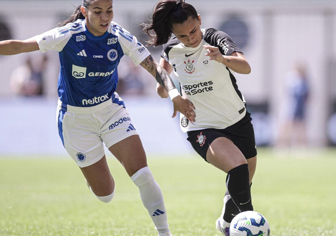 BR Feminino: Corinthians e Cruzeiro empatam no primeiro jogo da final