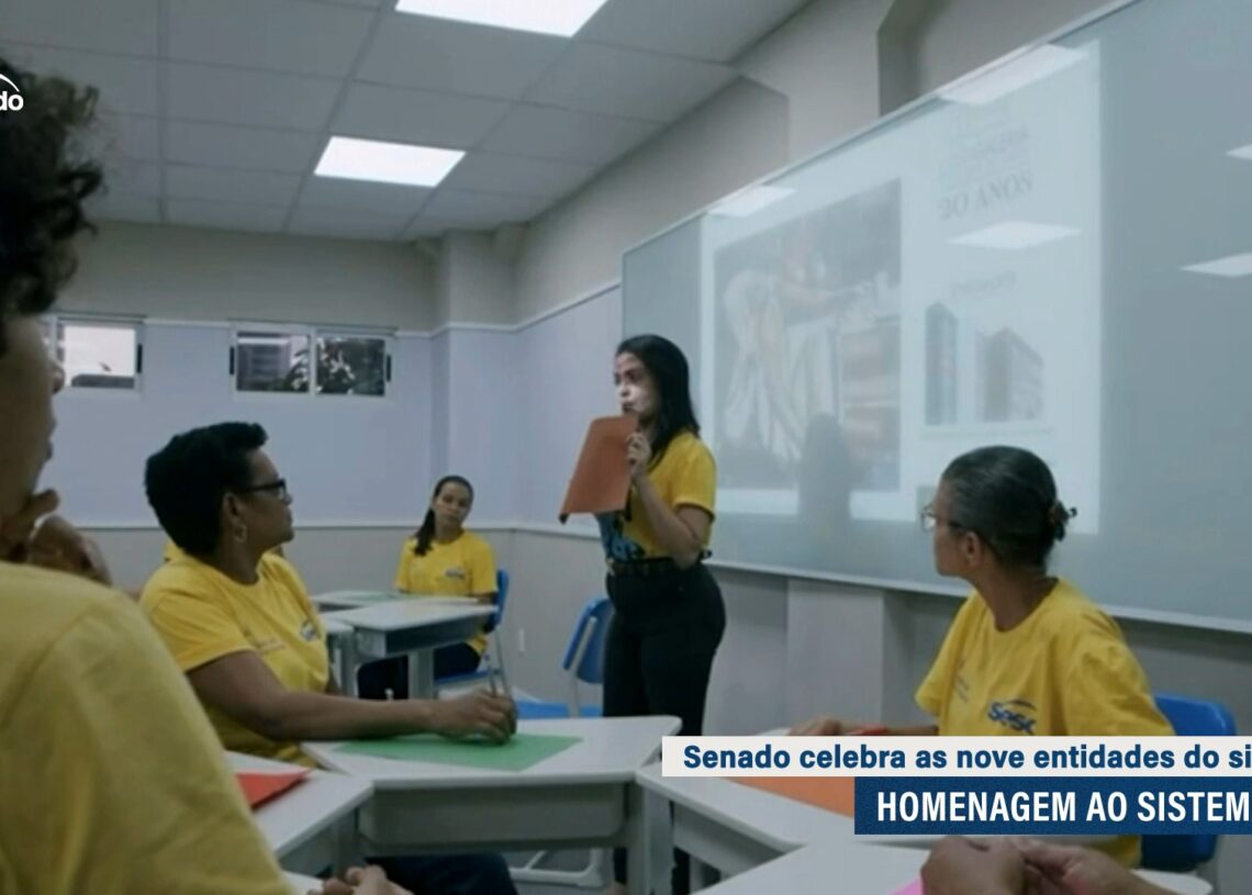 Sessão destaca importância social do Sistema S — Senado Notícias