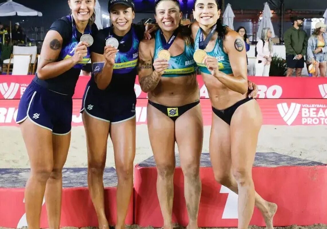 Carol Solberg e Rebecca conquistam Etapa Elite do Circuito Mundial