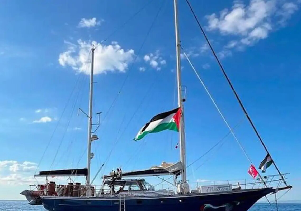 Manifestações pró-Palestina prestam solidariedade à Flotilha Sumud