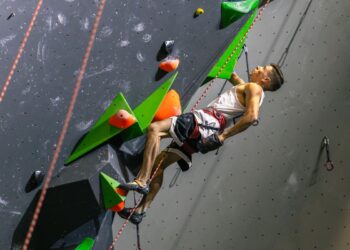 Eduardo Schaus leva bronze na Copa do Mundo de paraescalada na França