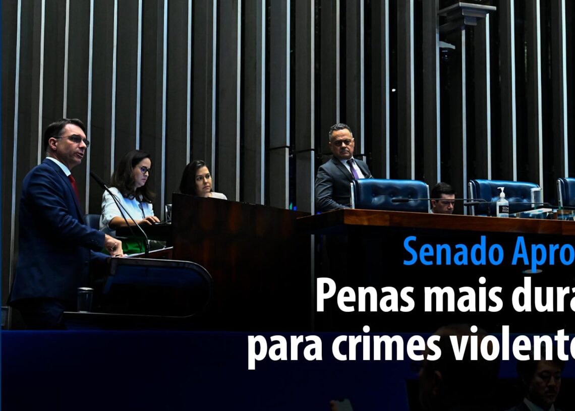 penas mais duras para crimes violentos — Senado Notícias