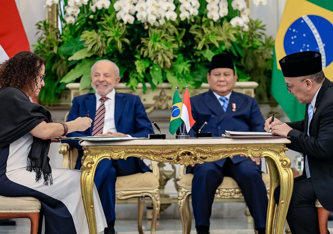 Brasil e Indonésia assinam comunicado e citam potencial de parcerias