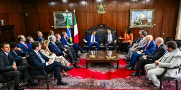 Acordo UE–Mercosul é defendido em encontro com presidente do Senado italiano — Senado Notícias