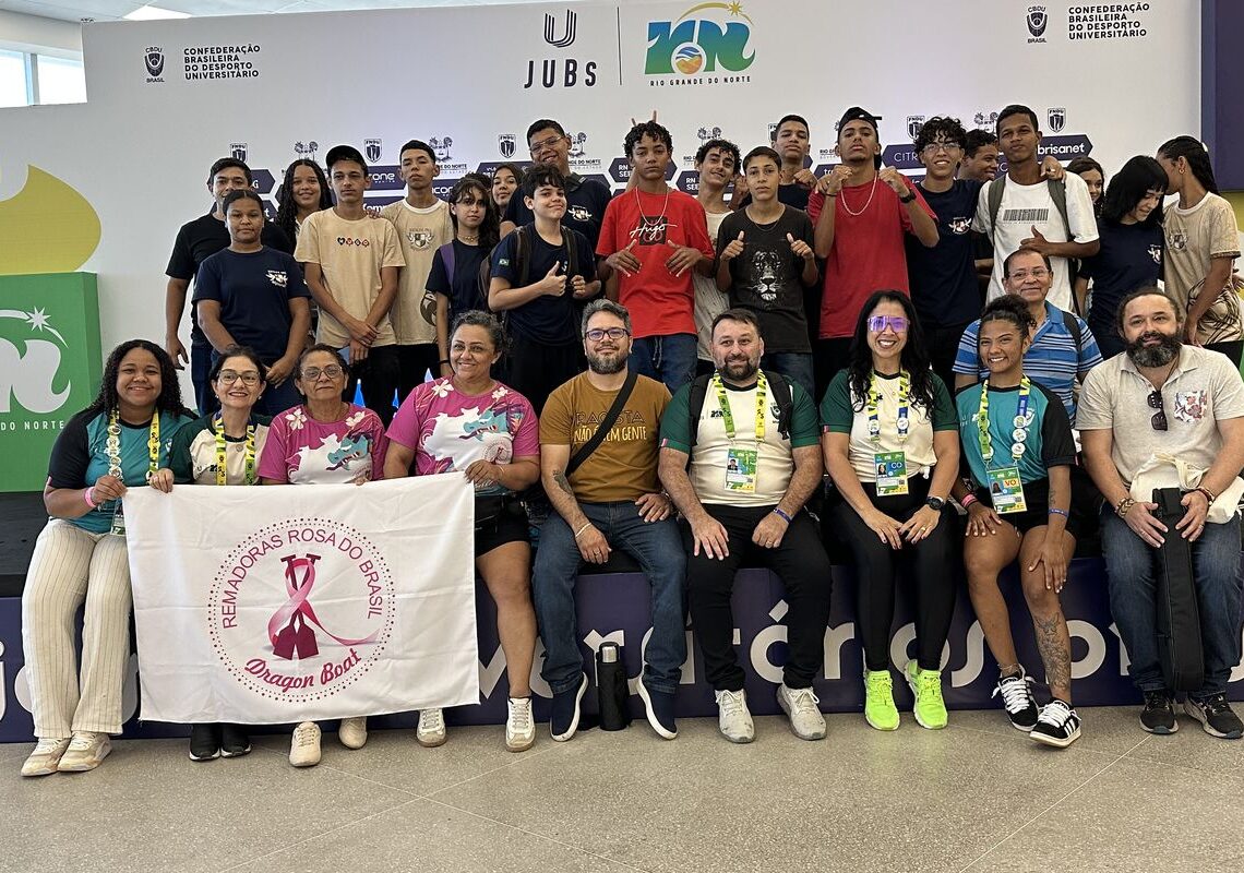 Jogos Universitários Brasileiros abrem espaço para o Outubro Rosa