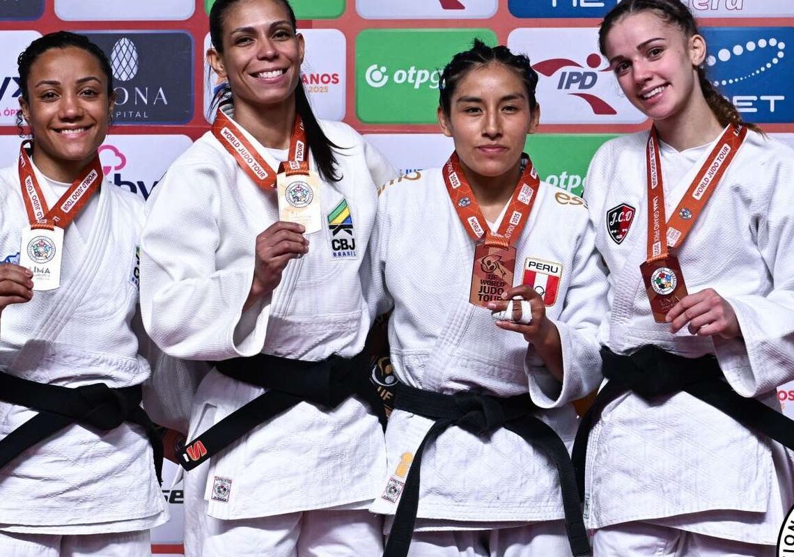 Judocas brasileiras levam 4 medalhas no 1º dia do Grand Prix de Lima