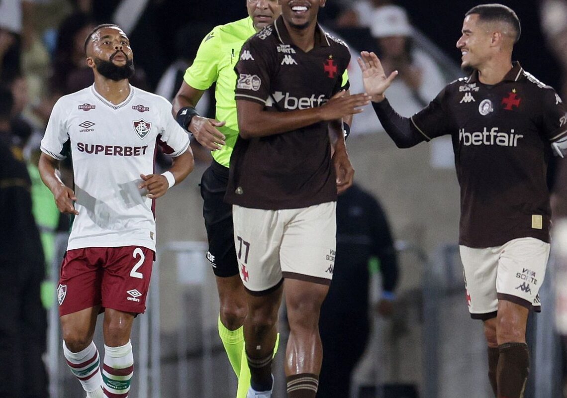 Rayan decide mais uma vez e Vasco derrota o Fluminense no Maracanã