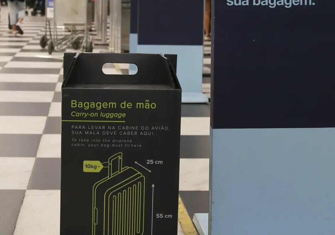 Senado aprova gratuidade para bagagem de mão em vôos 