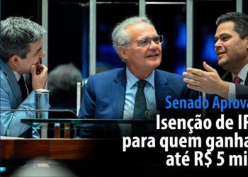 Isenção de IR para quem ganha até R$ 5 mil — Senado Notícias